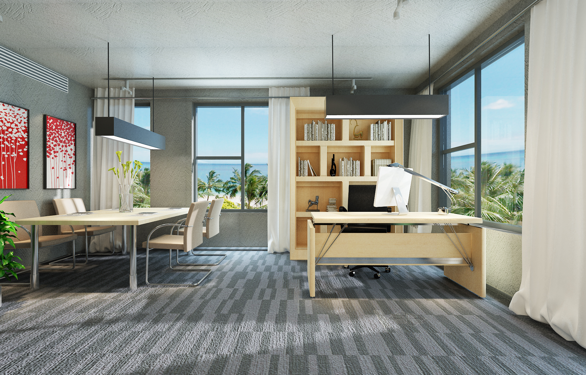 合肥蔚藍商務港律師事務所辦公項目