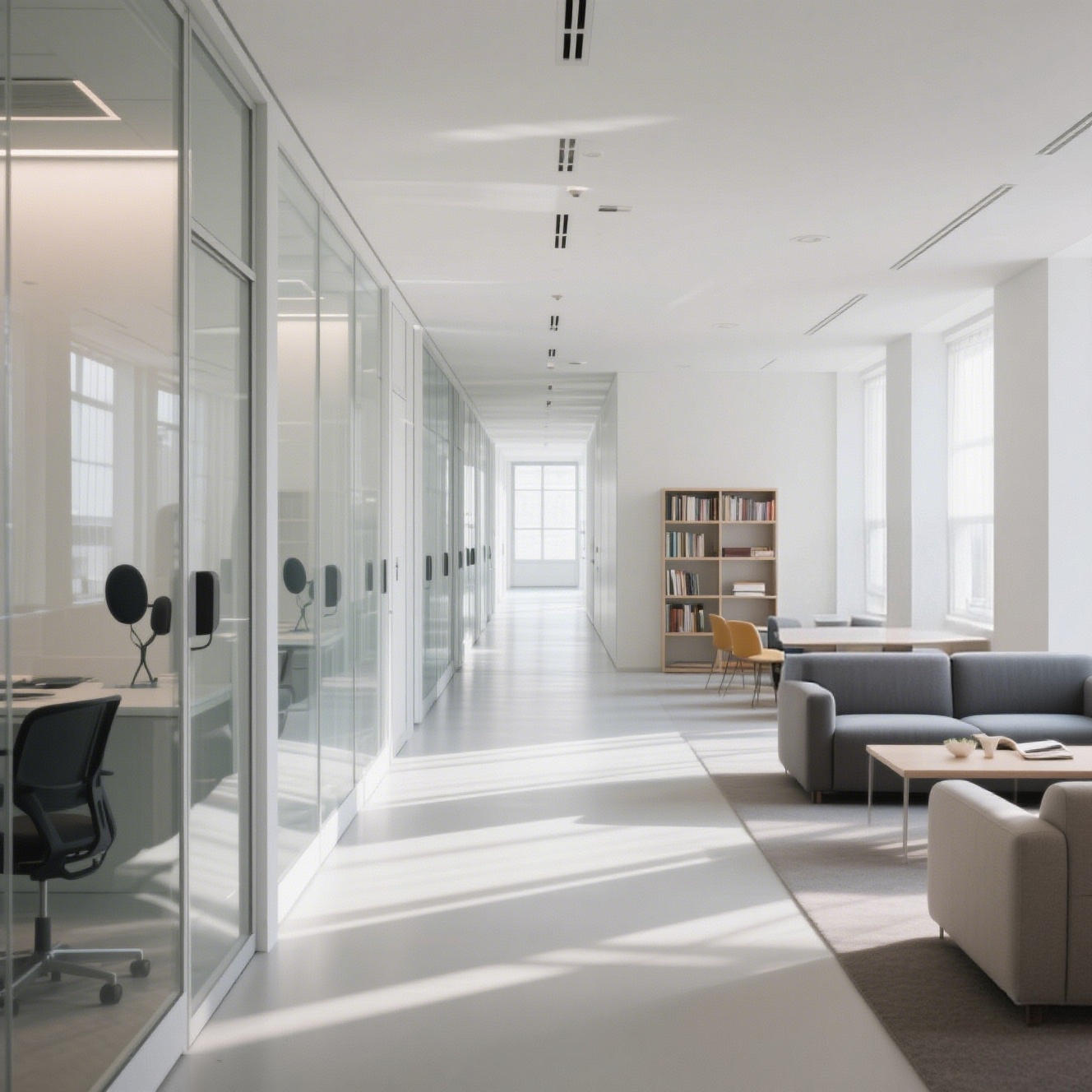 減壓辦公:自然光、靜音艙與休閑區(qū)的科學布局