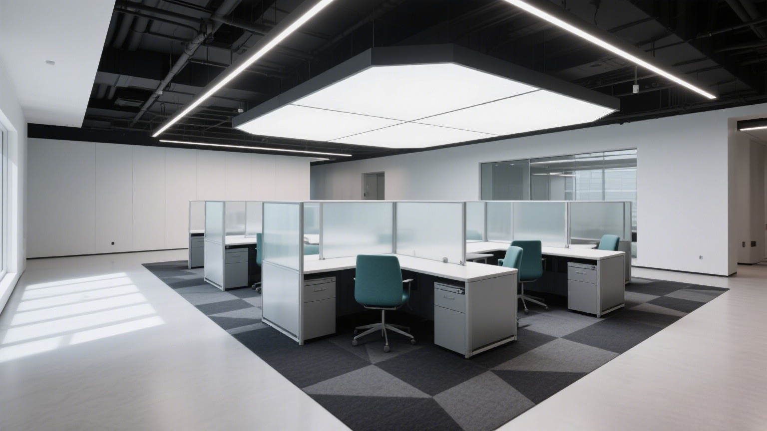 聚焦效率:新版辦公室布局與功能優化方案